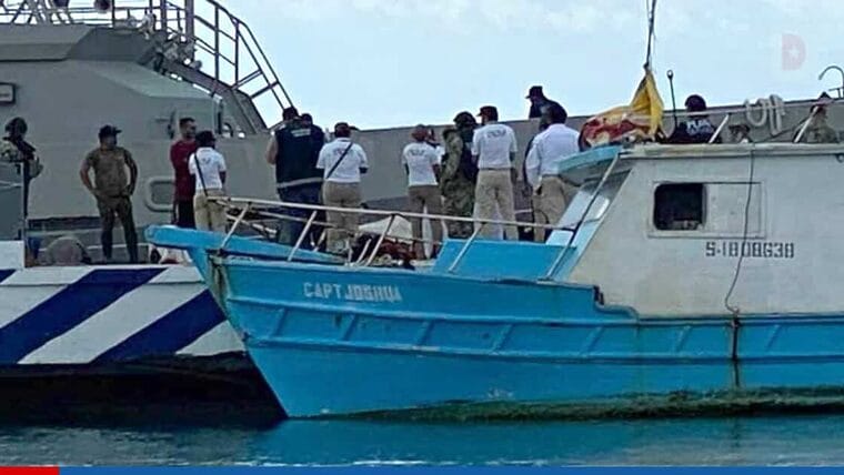 México: rescatan a 14 migrantes cubanos en el Mar Caribe