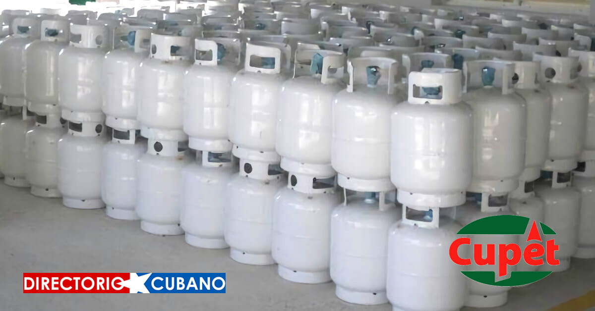 Cuba no recibe cilindros para gas licuado desde 2019, afirma Cupet