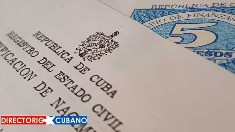Solicitud de certificaciones del Registro Civil en Cuba