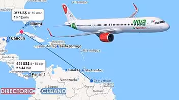 ¿Qué opciones existen para volar a Guyana desde Cuba?