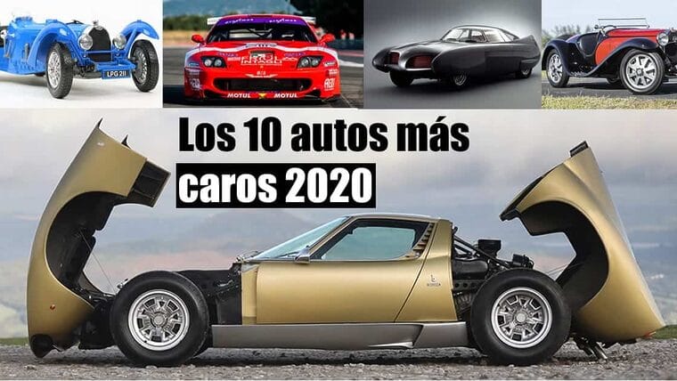 Los 10 autos más caros comprados en las subastas de 2020