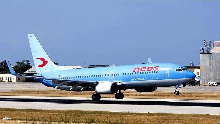 Neos Air informa sobre vuelo humanitario de La Habana a Italia