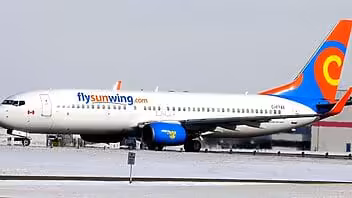 Este es el calendario de Sunwing destino a Cuba en octubre