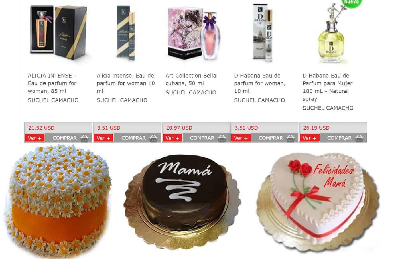 motivo fuga Agarrar Comprar online y enviar regalos a Cuba por el Día de las madres