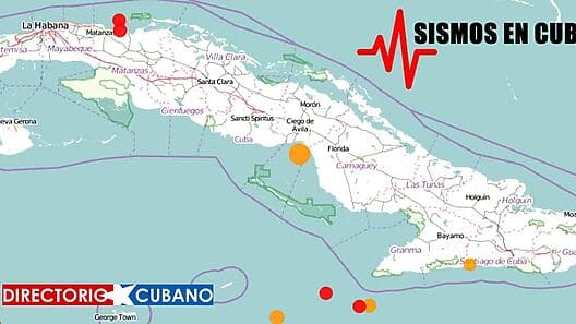 Sismo perceptible en Santiago de Cuba