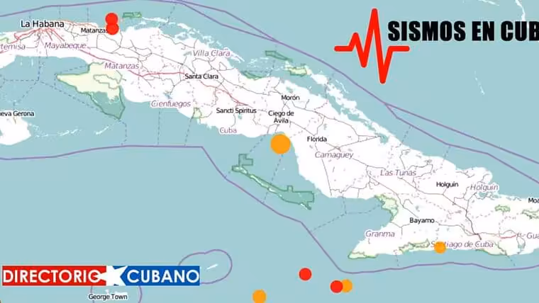 Reportan sismo perceptible en la noche en Camagüey, Cuba