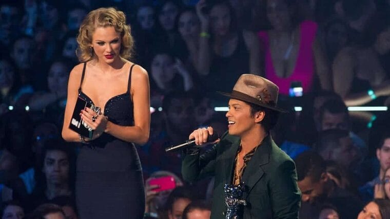¿Podría Bruno Mars ganar el premio al mejor disco del año por tercera vez?