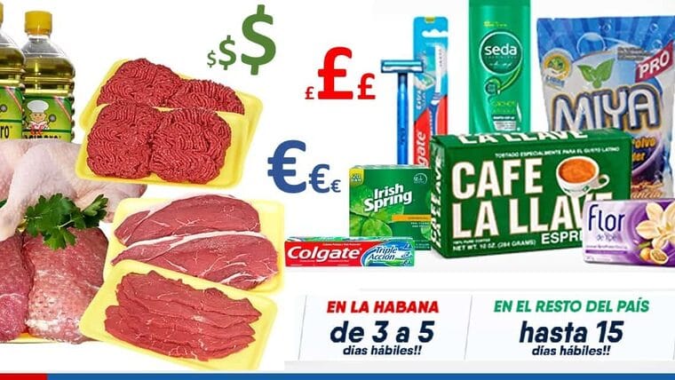 Así están los precios de las tiendas online con envíos a Cuba