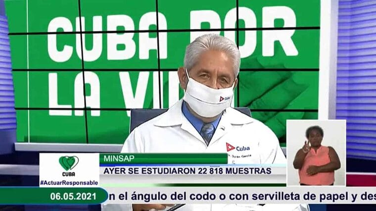 coronavirus en Cuba: 7 fallecidos y 1060 nuevas muestras positivas
