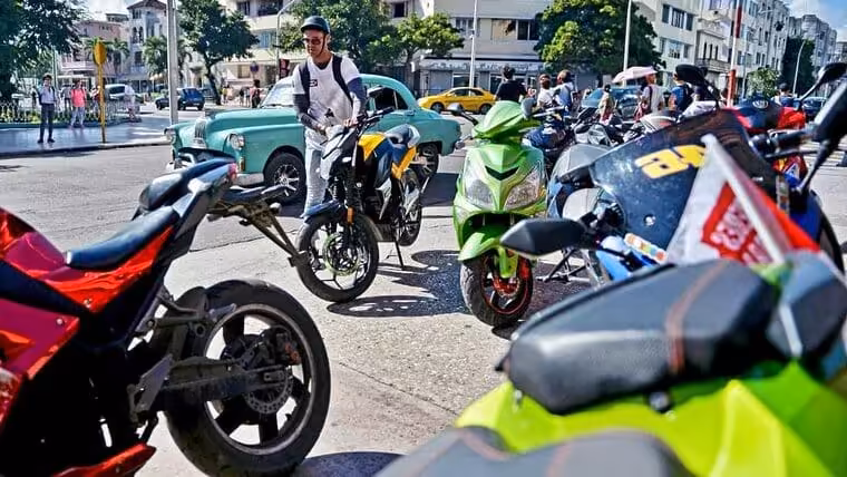 robo de motos en Cuba