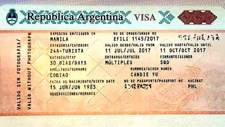 ¡Atención quienes solicitan visa a Argentina por carta de invitación!
