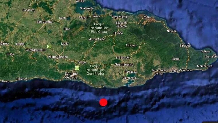 Reportan séptimo sismo perceptible del año en Cuba