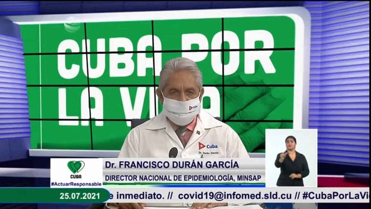 Cuba en su peor día contra la pandemia con 80 fallecidos y 8853 nuevos casos