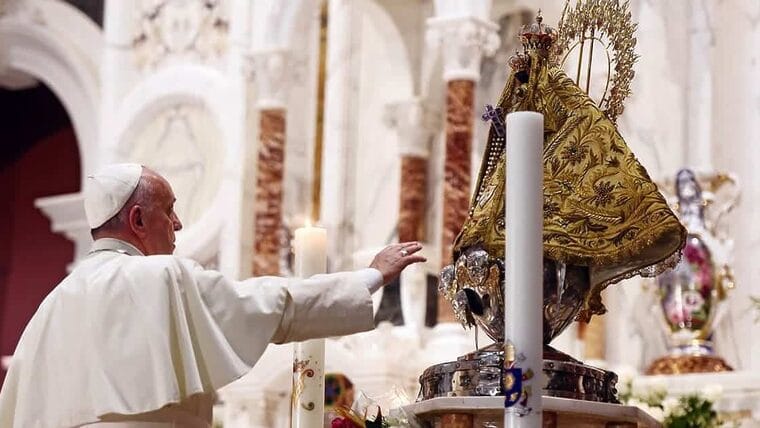 “Encomendarse a la Virgen de la Caridad del Cobre”, el mensaje del Papa Francisco a las familias cubanas