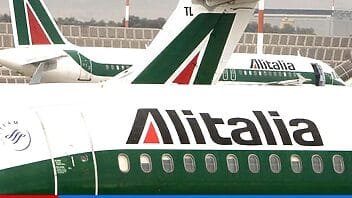 Alitalia cancela todos los vuelos y se prepara para un cierre en octubre