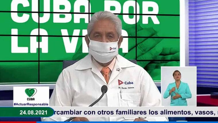 Cuba roza los 10 mil positivos y 100 muertos en un día