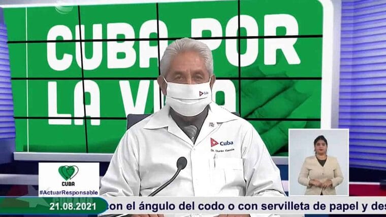 Cuba reporta hoy 84 fallecidos y 9740 nuevos casos de covid-19