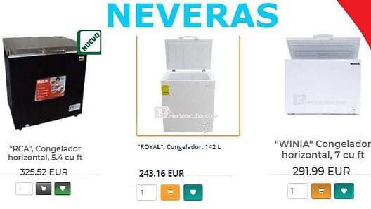 ¿Quieres comprar una nevera para tu familia en Cuba?