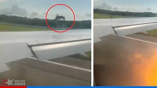 Vuelo de AZUR regresa al aeropuerto de Varadero tras impactar una bandada de aves