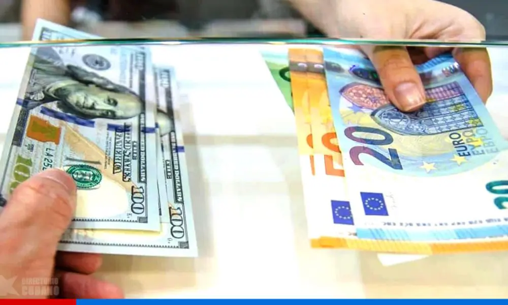 El dólar está mejor valorado que el euro en Cuba.