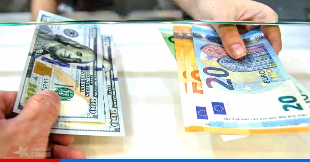 El dólar está mejor valorado que el euro en Cuba.