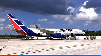 Información de Cubana de Aviación sobre vuelos desde La Habana