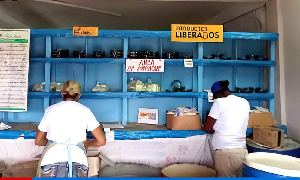 What happens to the products in the basic basket in Cuba?  Discomfort increases due to lack of food