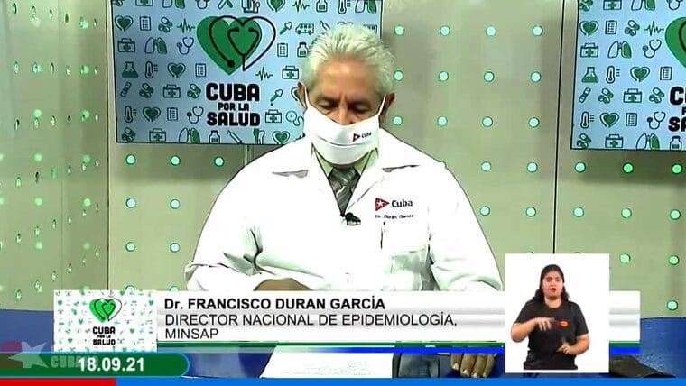 Cuba reporta hoy 57 muertes por covid-19 y 8517 nuevos casos