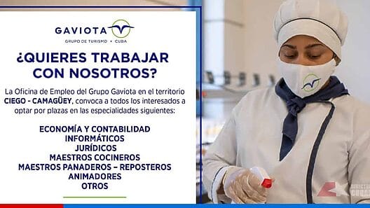 Grupo de Turismo Gaviota publica ofertas de empleo en Jardines del Rey