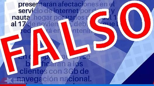 ETECSA niega que habrá afectaciones con la Internet en Cuba entre el 13 y el 17 de noviembre