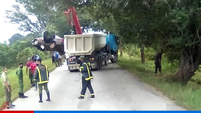 Un fallecido y tres lesionados en accidente en Mayarí, Holguín