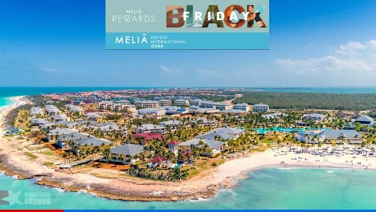 Meliá Cuba promociona sus hoteles con descuentos de BLACK FRIDAY