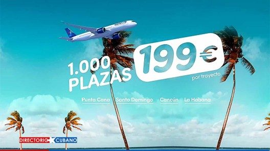¡Desde 199 euros vuelos a Cuba por Worl2fly en España!