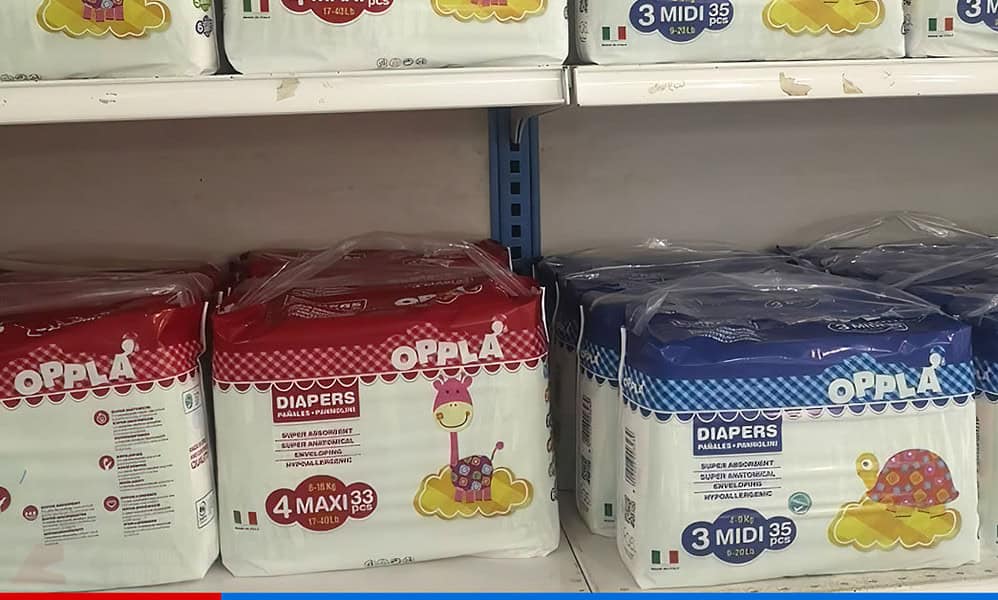 Do they regulate the sale of disposable diapers in Havana?