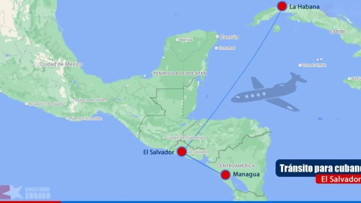 Información sobre tránsito para cubanos en El Salvador