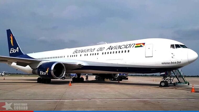 Presidencia de Bolivia confirma el lanzamiento de vuelos directos a Cuba