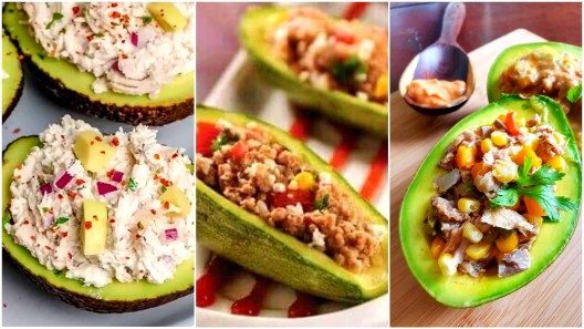 3 rellenos de atún, para ensaladas