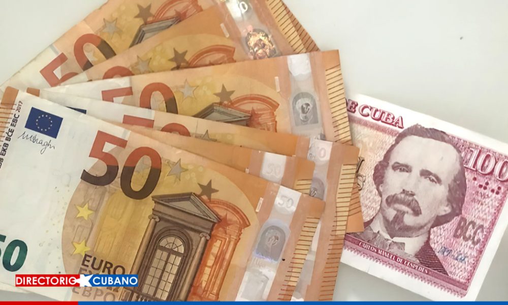 The euro reaches 200 Cuban pesos in the informal market
