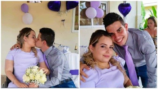Boda de Mailén Díaz, única sobreviviente de accidente aéreo en Cuba (+Fotos y Video)