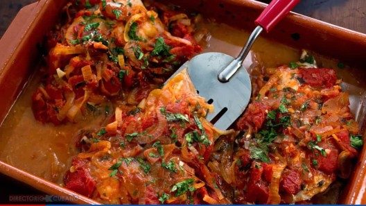 Pescado a la mostaza, y en pastel al horno