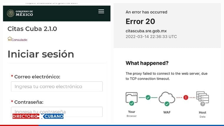 Citas en la Embajada de México en Cuba: denuncian que es imposible el acceso al sitio
