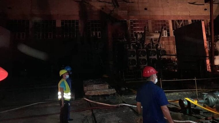 Se incendia Termoeléctrica cubana en el Mariel (+Fotos)