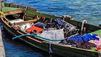 Tres balseros cubanos llegan a la costa de México