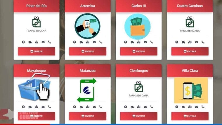 Cuba crea una galería de tiendas online similar a Amazon y un monedero virtual