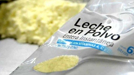 Donan a Cuba 19 toneladas de leche en polvo