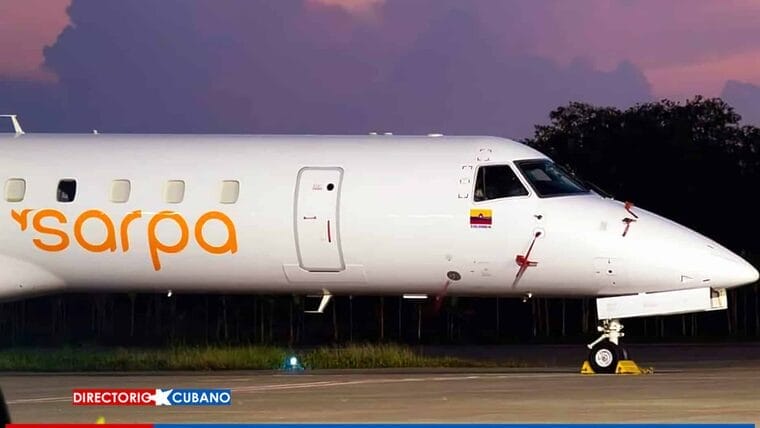 Sarpa, ¿nueva aerolínea con ruta Habana-Managua?