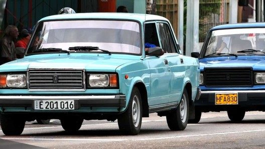 Ladas y Moskvitch en Cuba en peligro por situación de Rusia