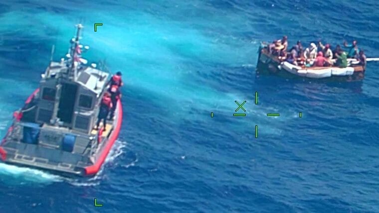 Guardia Costera de Estados Unidos repatrió a 67 cubanos
