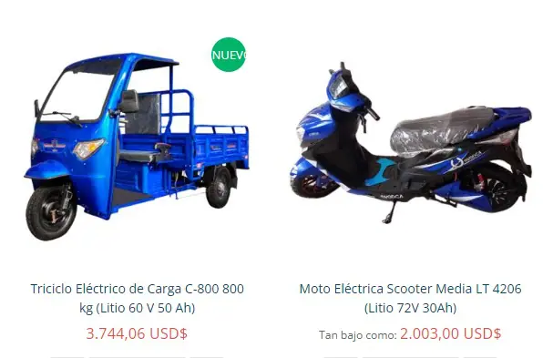 Precio triciclo electrico cheap