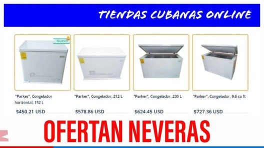 Así puedes comprar una nevera para entregar en Cuba